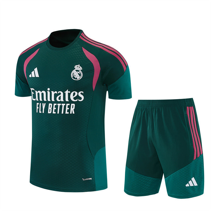Real Madrid 26/27 Training Set - Dark Green & Rose