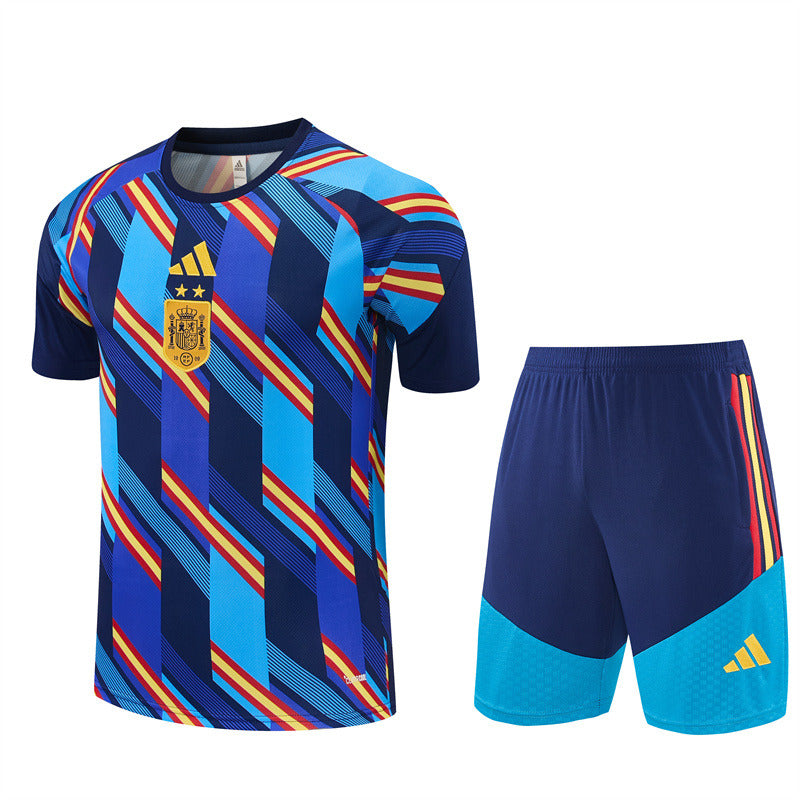 Spain 26/27 Training Set - Royal Blue Camo